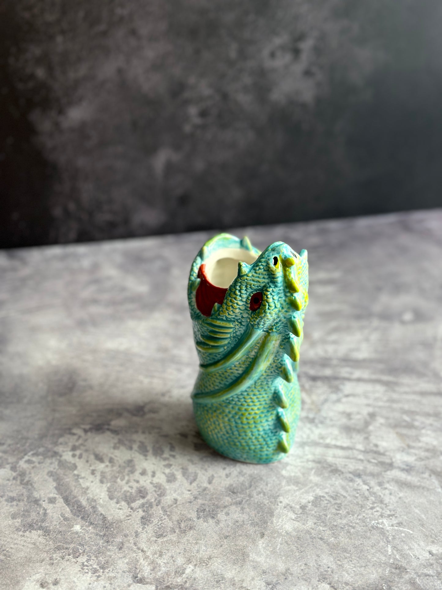 VASO TIKI Iguana