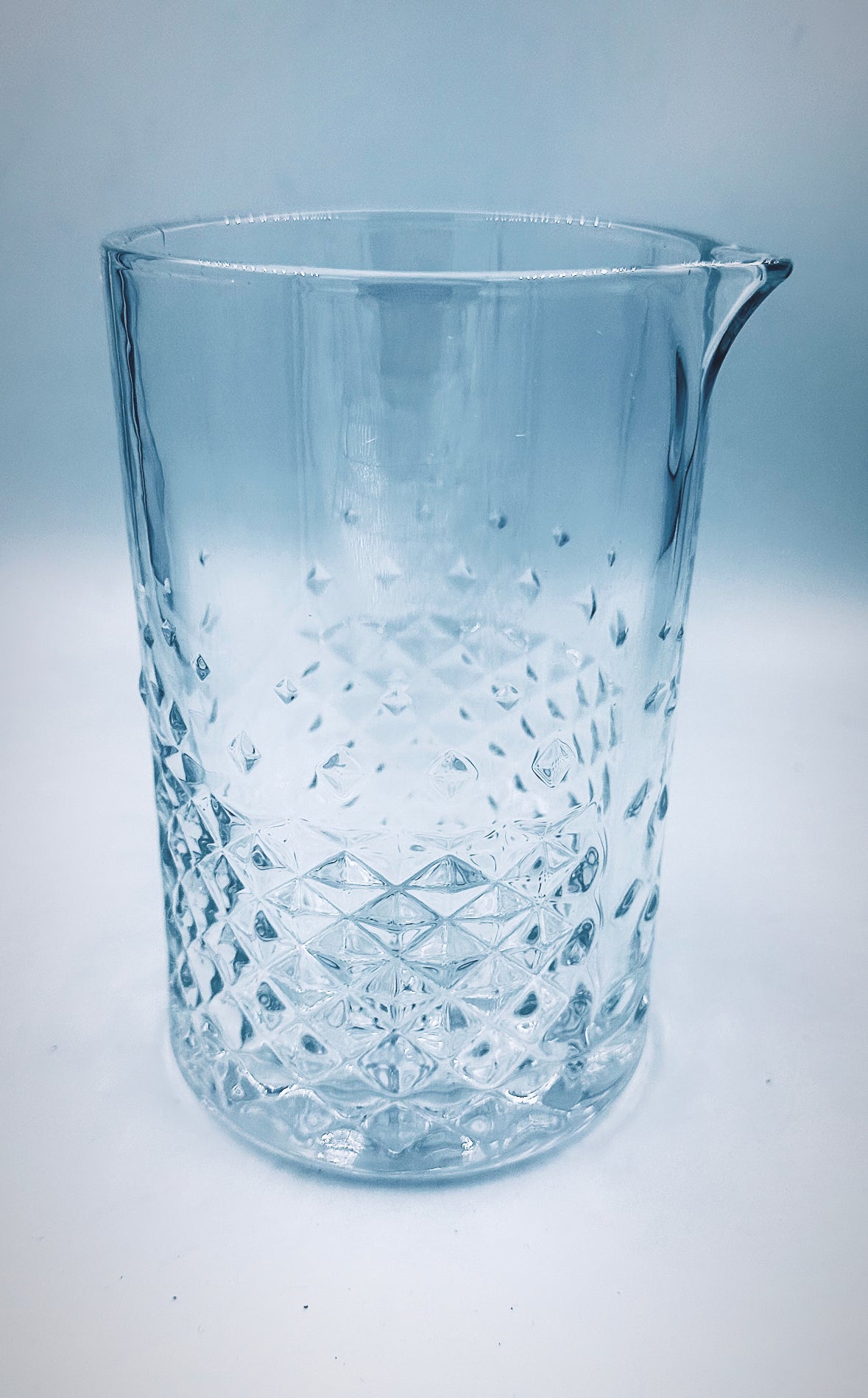 MIXING GLASS MINI DIAMOND 25 Oz
