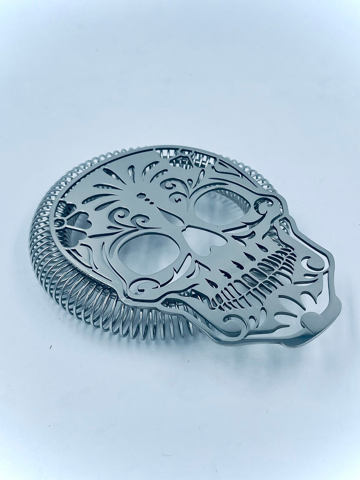 COLADOR STAINLESS STEEL SKULL CORTO