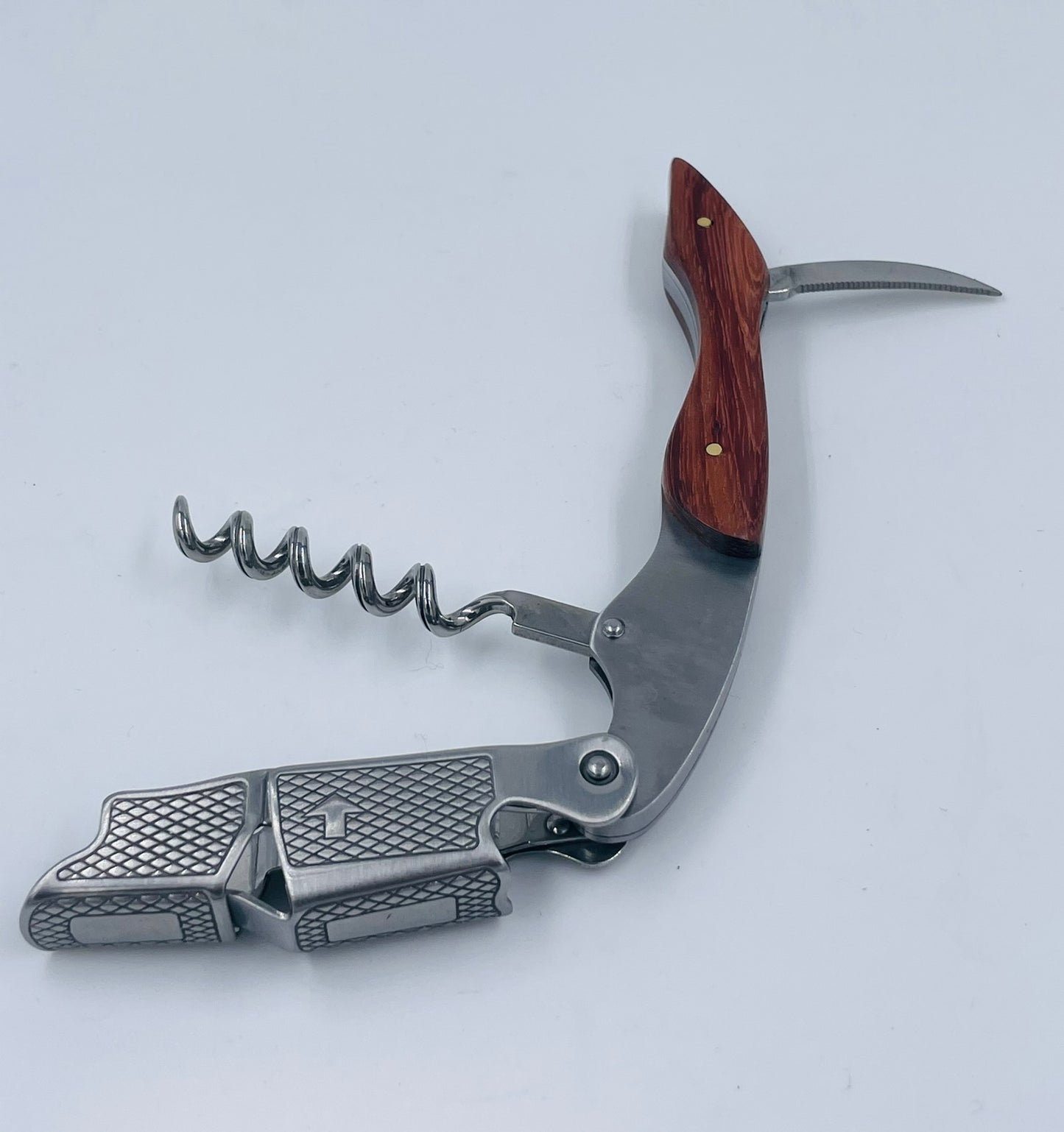 SACACORCHOS 2 PASOS MADERA