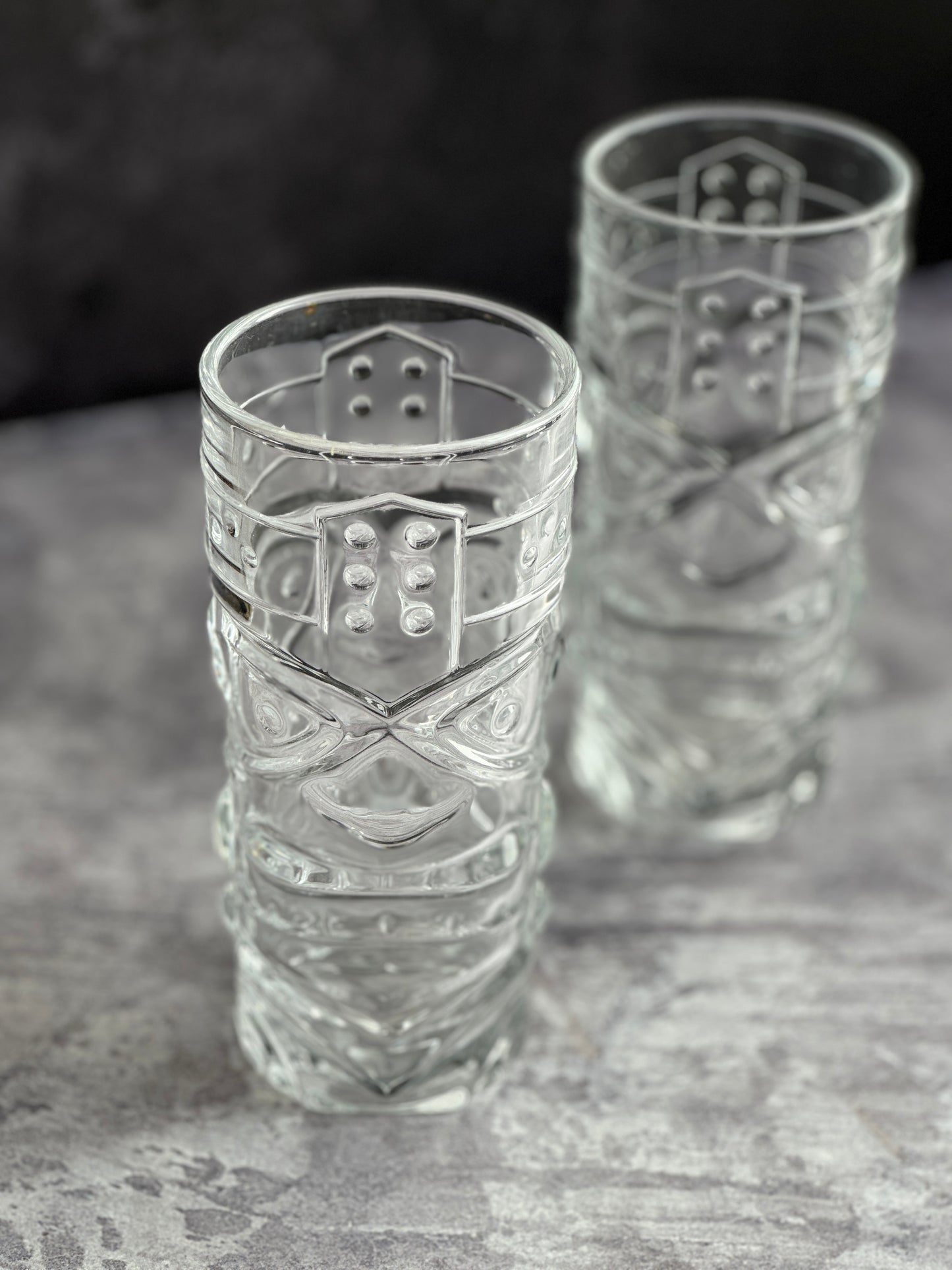 VASO TIKI Kanaloa cristal