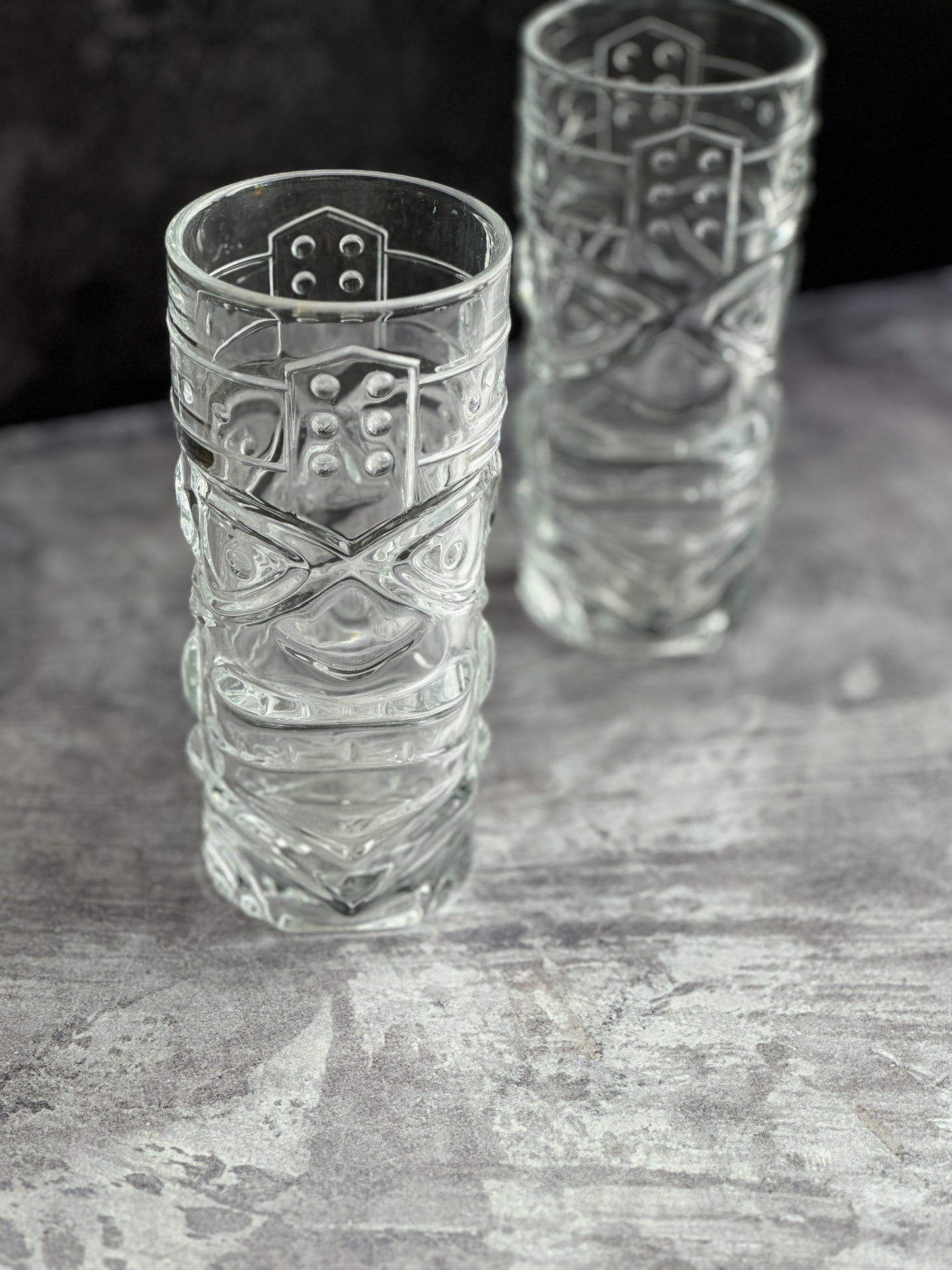 VASO TIKI Ku cristal