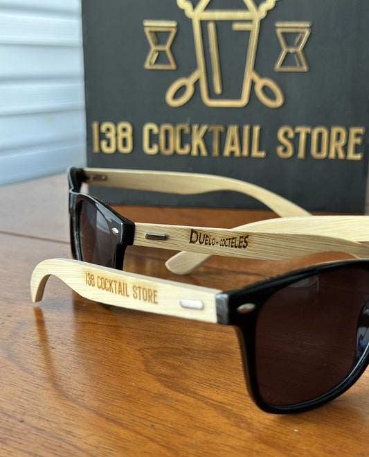 LENTES DE SOL  DE BAMBÚ PERSONALIZADOS