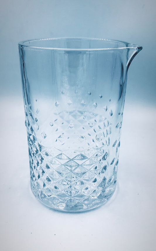 MIXING GLASS MINI DIAMOND  25 Oz