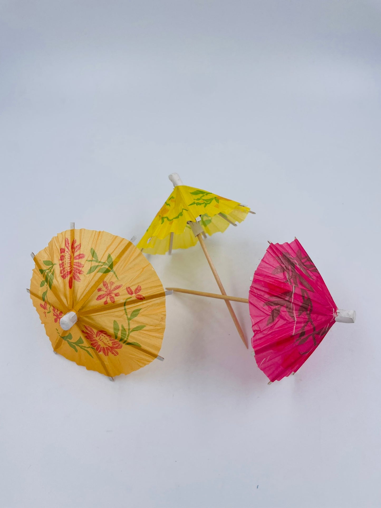 PICKS DE BAMBU SOMBRILLA HAWAIIANA