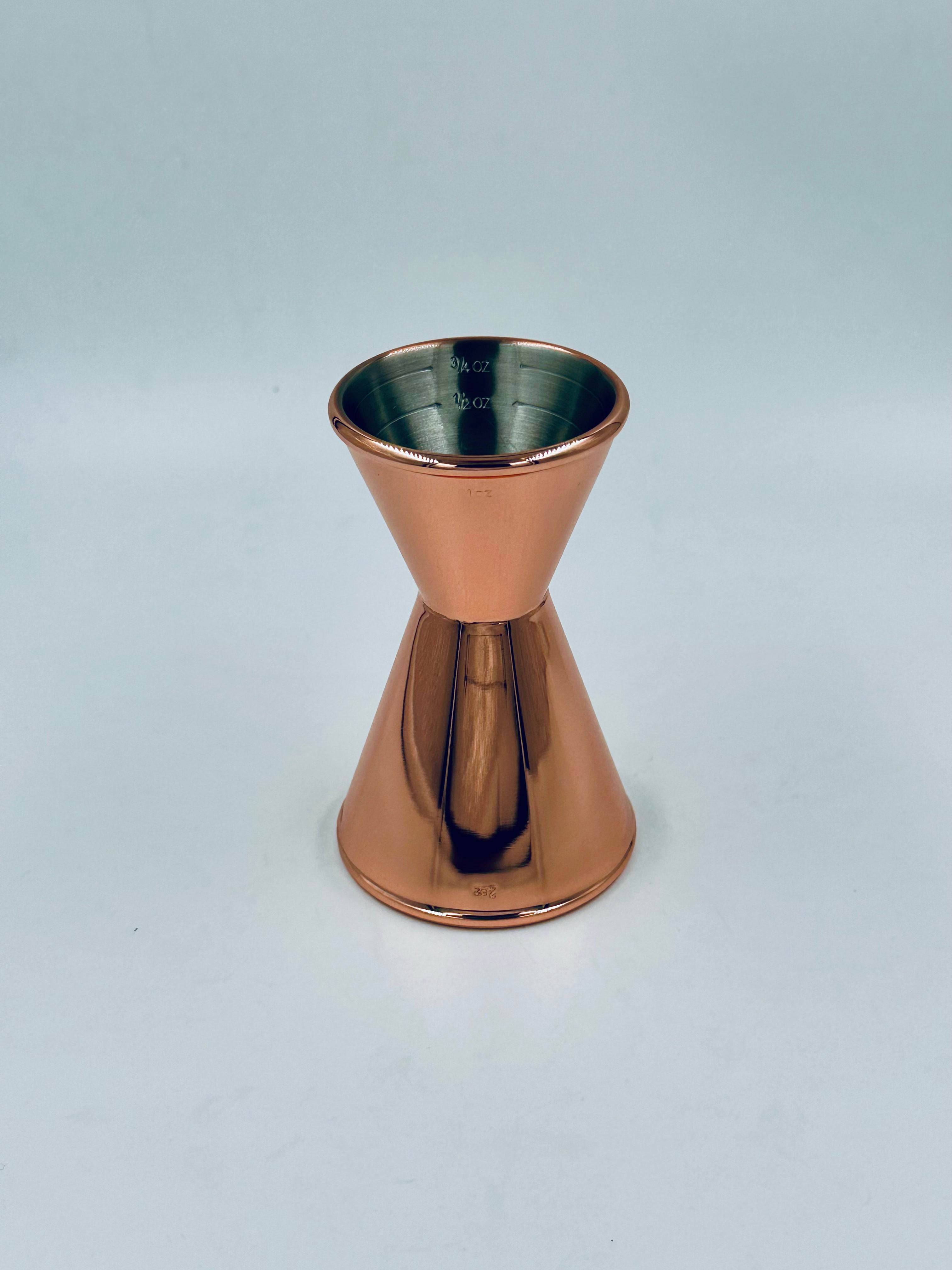Jigger Graphics Jigger Double Wall Copper – 138 COCKTAIL STORE
