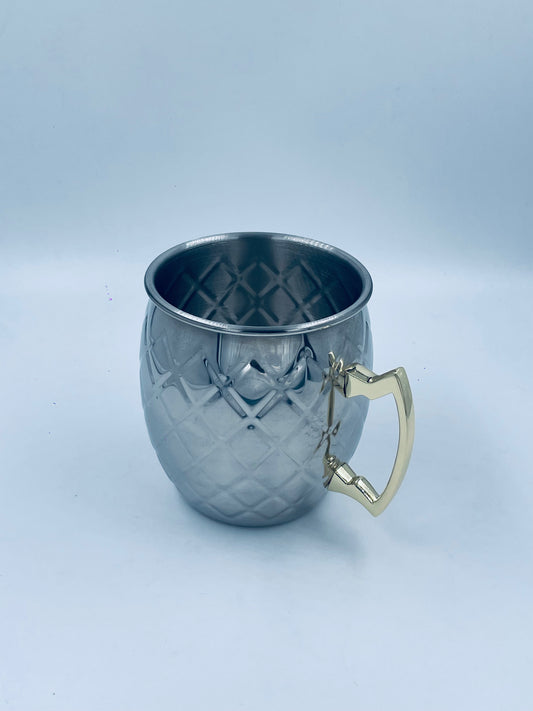 TAZA MOSCOW MULE INOX SILVER-GOLD